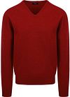 William Lockie Sweter Czerwony 7092DF-40 Poppy Melange
