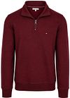 Køb Tommy Hilfiger Sweat Half Zip Pullover Burgundy MW0MW37233-VLP | Suitable