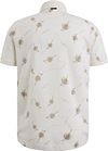 Vanguard Poloshirt Druck Ecru Product / Achterkant