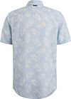 Vanguard Short Sleeve Hemd Leinen Hellblau Product / Achterkant