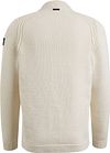 Vanguard Strickjacke Knopf Ecru Product / Achterkant