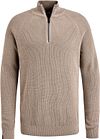 Vanguard Trøje Half Zip Beige VKW2410335-9120