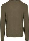 Gant Pullover Col-V Wool Blend Vert Army  Product / Achterkant