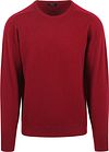 William Lockie Pullover O-neck Lambswool Dubonnet 7097DF-110 Dubonnet
