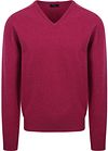 William Lockie V-Auschnitt Pullover Lamwolle Fuchsia 7092 HF V-NECK Vegas / 236