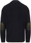 Barbour Half Zip Pullover Wool Navy Product / Achterkant