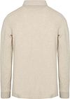 NZA Longsleeve Polo Marshall Light Cream Product / Achterkant