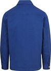 King Essentials The Benjamin Overshirt Royal Blau Product / Achterkant