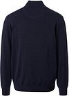 Maglione half-zip CASAMODA tinta unita navy Product / Achterkant