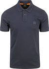 BOSS Polo Niebieski 50507803-404 