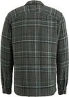 Cast Iron Overshirt Waffle w kratę zielony Product / Achterkant