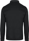 Desoto Longsleeve Polo Essential czarne Product / Achterkant