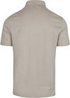 Desoto Poloshirt Essential Greige Product / Achterkant