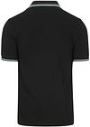 Fred Perry Polo Twin Tipped M3600 Zwart Product / Achterkant