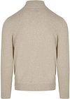 Gant Half Zip Pull Laine Beige Clair Product / Achterkant