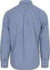 Gant Shirt Gingham Poplin College Blå Product / Achterkant