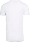 Garage Stretch Basic White O-Neck Product / Achterkant