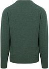 William Lockie V-Neck Lambswool Cossack Product / Achterkant