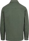 King Essentials The Benjamin Overshirt Olijfgroen Product / Achterkant