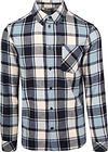 Køb KnowledgeCotton Apparel ternet skjorte, lyseblå 1090059-7021 blue check | Suitable