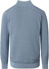 Casa Moda Halfzip Pullover Structure Melange Blue