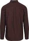 Lyle & Scott Shirt Plain Oxford Bordeaux Product / Achterkant