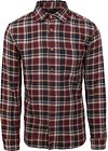 Køb Marc O'Polo Skjorte Ternet Bordeaux 329732042090-N66 | Suitable