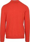 NZA Longsleeve Knitted Polo Shirt Red Product / Achterkant