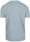 No Excess Stribet T-shirt i Lyseblå Product / Achterkant