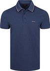 NZA Polo Henley Piké Navy Sky