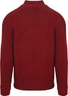 NZA Pullover Mocker Conor Melange Körsbärsröd Product / Achterkant