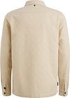 Overshirt PME Legend Dobby Structure w kolorze ecru Product / Achterkant
