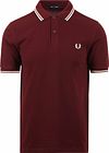 Fred Perry Polo Bordeaux M3600-597