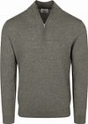 Profuomo Half Zip Pullover Merinowol Groen PPXJ30025E-Z3 kopen | Suitable