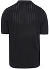 Profuomo Knitted Half Zip Poloshirt Dropneedle Navy Product / Achterkant