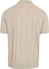 Profuomo Polo Drop Needle Structure Beige Product / Achterkant