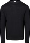 Profuomo Pullover Merino Wool Black PPXJ30024C-A order online | Suitable
