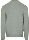 Profuomo Pullover Luxury Basic Groen Product / Achterkant
