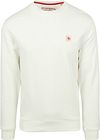 Scotch and Soda Vittig genser i Off White 175681-6870