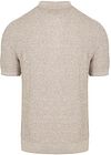 State of Art Polo Knitted Beige Product / Achterkant