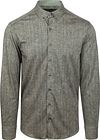 State Of Art Skjorte i Jersey Herringbone Grøn 21425287-3637