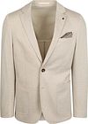 Suitable Blazer med Ansiktstrykk Sand SPE251038FA85ST-820