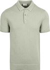 Suitable Heavy Knitted Polo Raw Hellgrün PO-BU-RAW-25.02 FCD 39342 green kaufen | Suitable