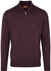 Suitable Merino Half Zip Sweater Burgundy order online | Suitable Hungary