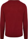 Suitable Merino Jersey Donkerrood Product / Achterkant
