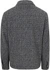 Suitable Overshirt Wool Blend Grey Blue Product / Achterkant