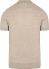 Suitable Poloshirt Merino Wolle Beige