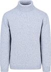 Suitable Pull à col roulé Tweed Bleu clair commander en ligne | PU-RSP-TW-COLL.26.02 | Suitable Luxembourg
