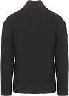 Superdry Jacob Cable Sweter Half Zip Navy Product / Achterkant