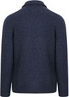Sweter McGregor z półgolfem half zip, mieszanka wełny jagnięcej, granatowy Product / Achterkant